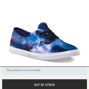 NWOT Authentic Lo Pro Cosmic Galaxy Shoes